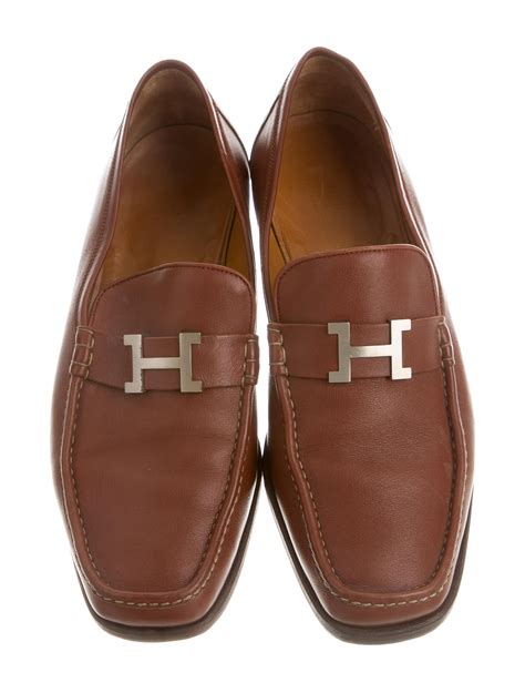 mens hermes dress shoes|Hermes men's loafers shoes.